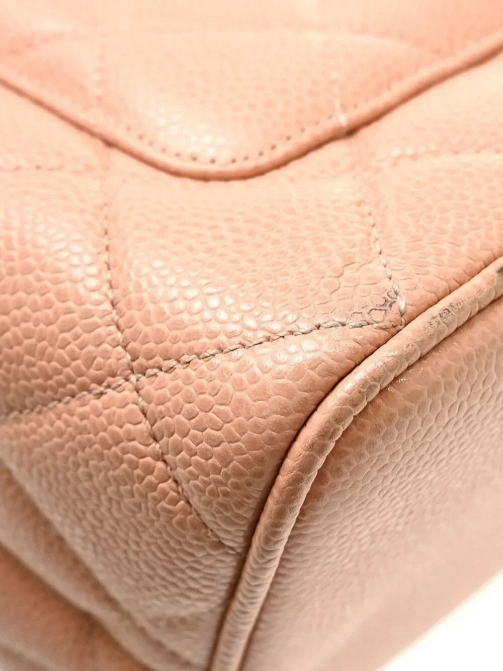 Chanel Pink Calfskin Medallion Tote Handbag KQ01796